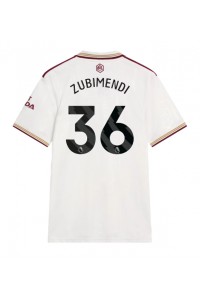 Arsenal Martin Zubimendi #36 Voetbaltruitje 3e tenue 2025-26 Korte Mouw